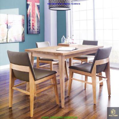 Bộ Bàn Ăn 4 Ghế Zodax NGOTICO DTZOD4