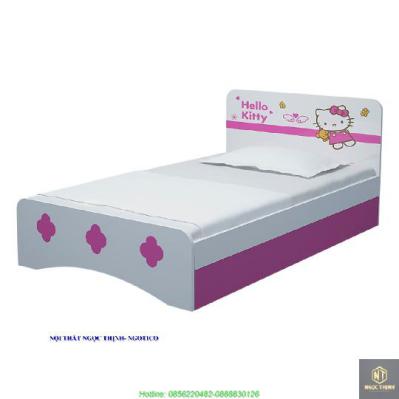 Giường Trẻ Em Hình Hello Kitty NGOTICO