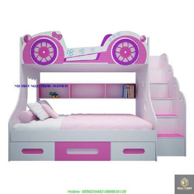 Giường Tầng Cao Hình Bánh Xe NGOTICO