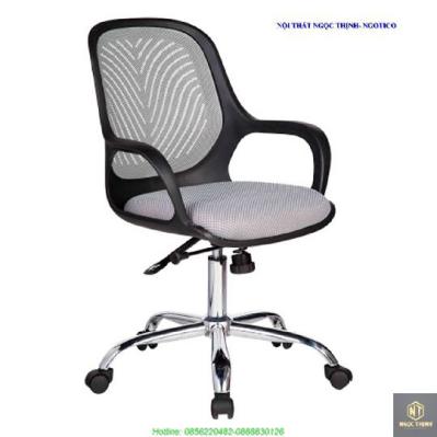 Ghế Xoay Chân Thép Mạ NGOTICO OC519NX