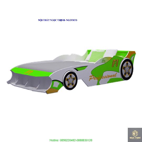 Giường Xe Đua Công Thức F1 NGOTICO CBXF1m - Xanh Dương