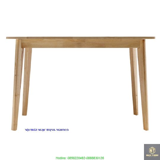 Bàn Morina Gỗ Cao Su NGOTICO - DTMORRNA
