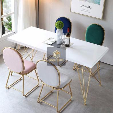 Bàn Ăn Gỗ Gia Đình Thông Minh Xếp Gọn Hiện Đại - NgocThinh.Com