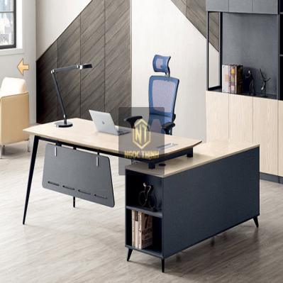 Bàn làm việc chân sắt giá rẻ- Nội thất Ngọc Thịnh