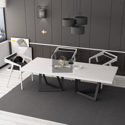 Bàn Làm Việc Gỗ Cao Su Đẹp- NgocThinh.com